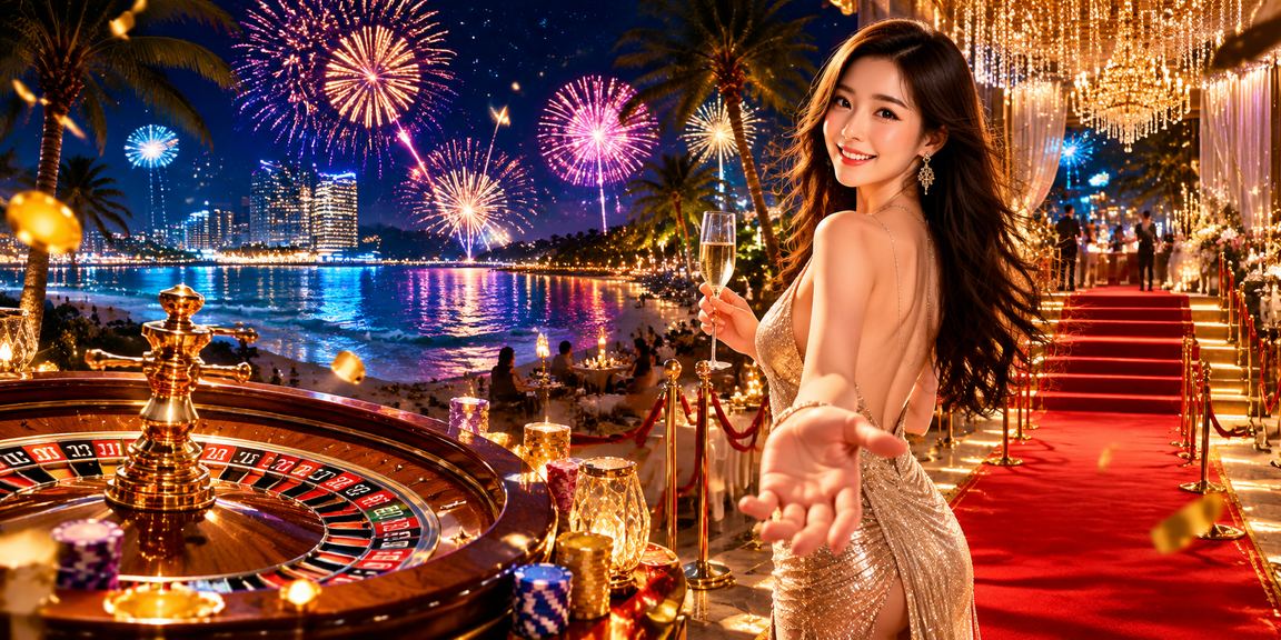 Quang cảnh bãi biển Vũng Tàu về đêm – không gian giải trí sôi động ven biển